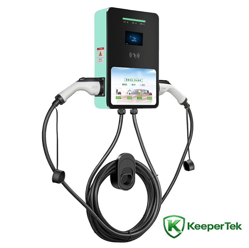 7KW/14KW फर्श-खड़ी इकल ते डबल बंदूक एसी चार्जिंग ढेर KT-HC06
