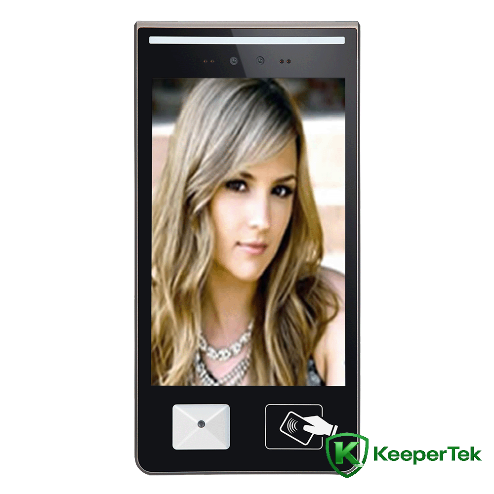 10.1 इंच चेहरे दी पन्छान क्यूआर कोड कार्ड स्वाइपिंग ते विज्ञापन ऑल-इन-वन मशीन केटी-एफआर016